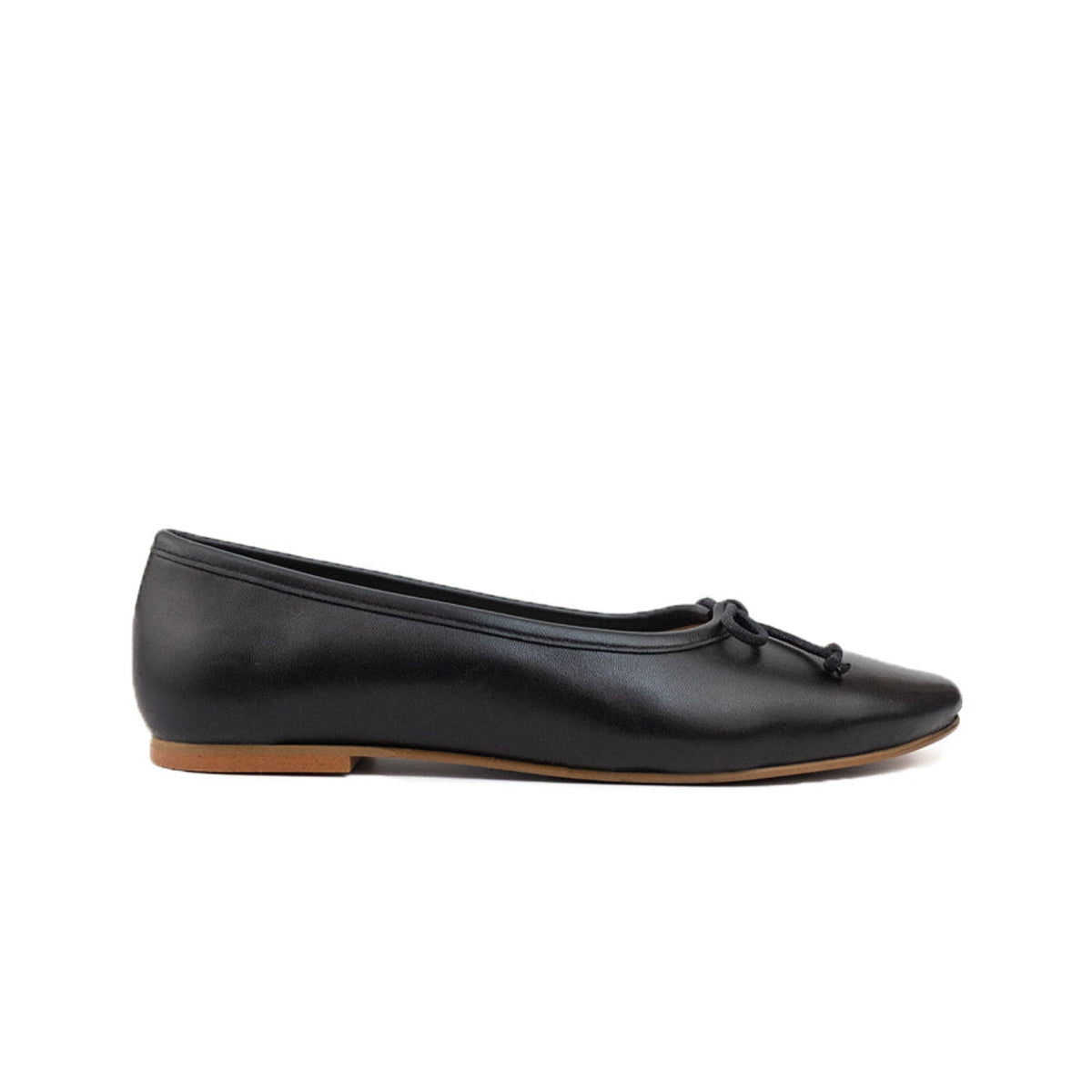 Belle Black Leather